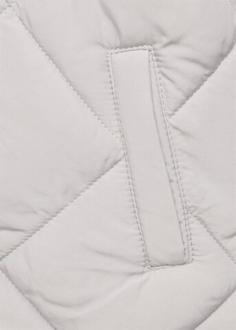 MANGO KIDS Winter Jacket 'Bone' in Grey