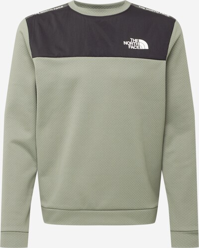 THE NORTH FACE Sportsweatshirt in de kleur Groen / Zwart / Wit, Productweergave