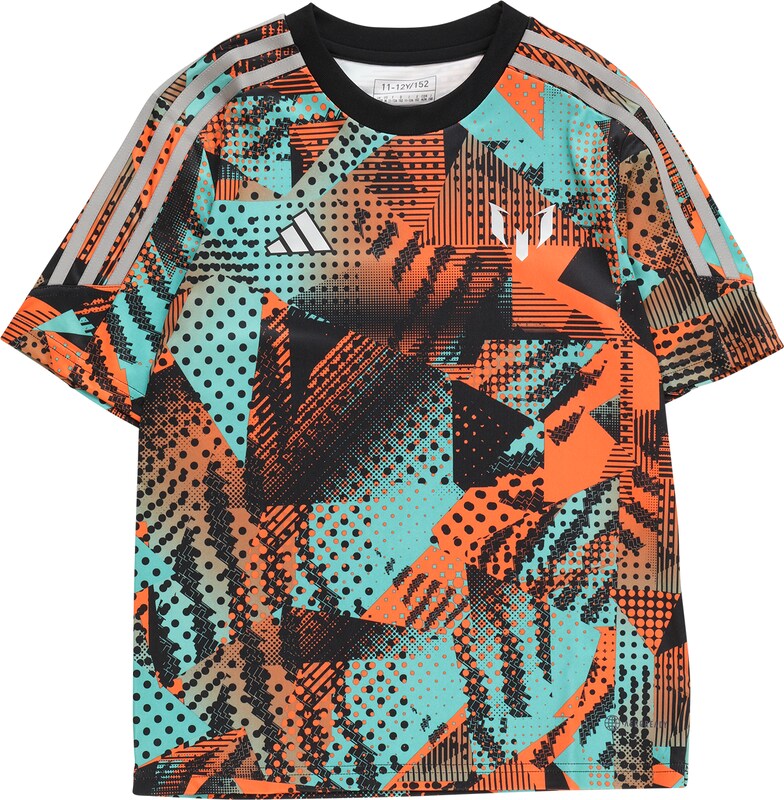 ADIDAS PERFORMANCE Funktionsshirt in Orange Schwarz ADIDAS PERFORMANCE Funktionsshirt in Orange Schwarz