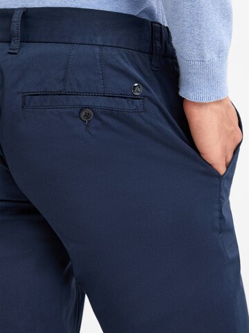 Alberto Regular Chino ' LOU-JGU ' in Blauw