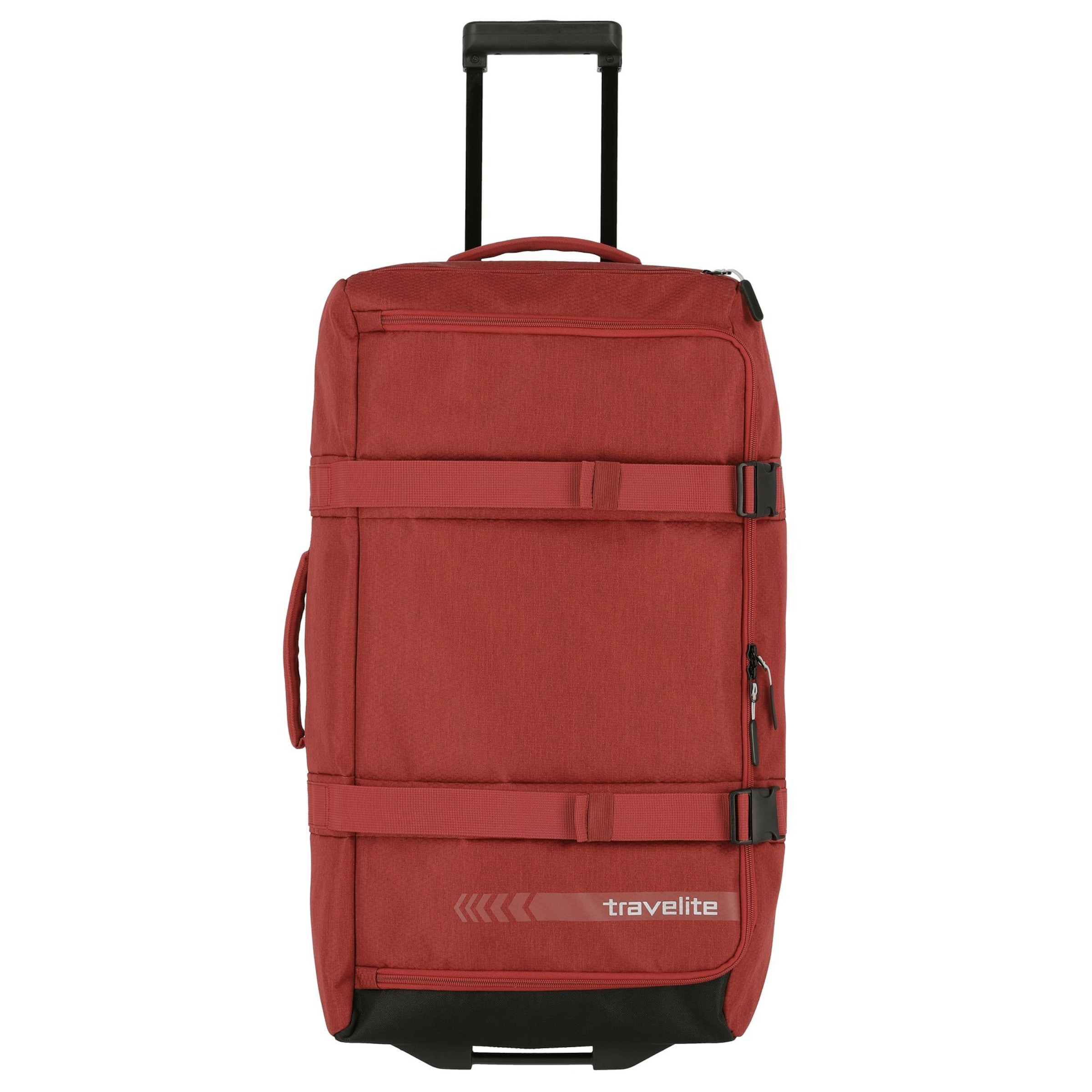 Trolley di TRAVELITE in rosso: frontale