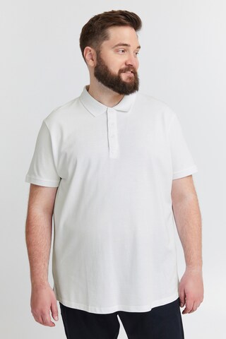 !Solid Poloshirt 'BANJO' in Weiß: predná strana