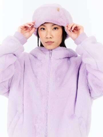 PROTEST Fleece jacket 'PRTGolly' in Purple
