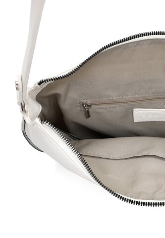 Borsa a sacco ' E&N Beziers RUE 09 ' di Emily & Noah in bianco