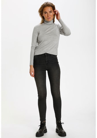 SAINT TROPEZ Sweater 'Mila' in Grey