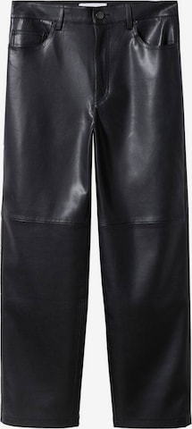 MANGO Regular Pants 'Lille' in Black: front