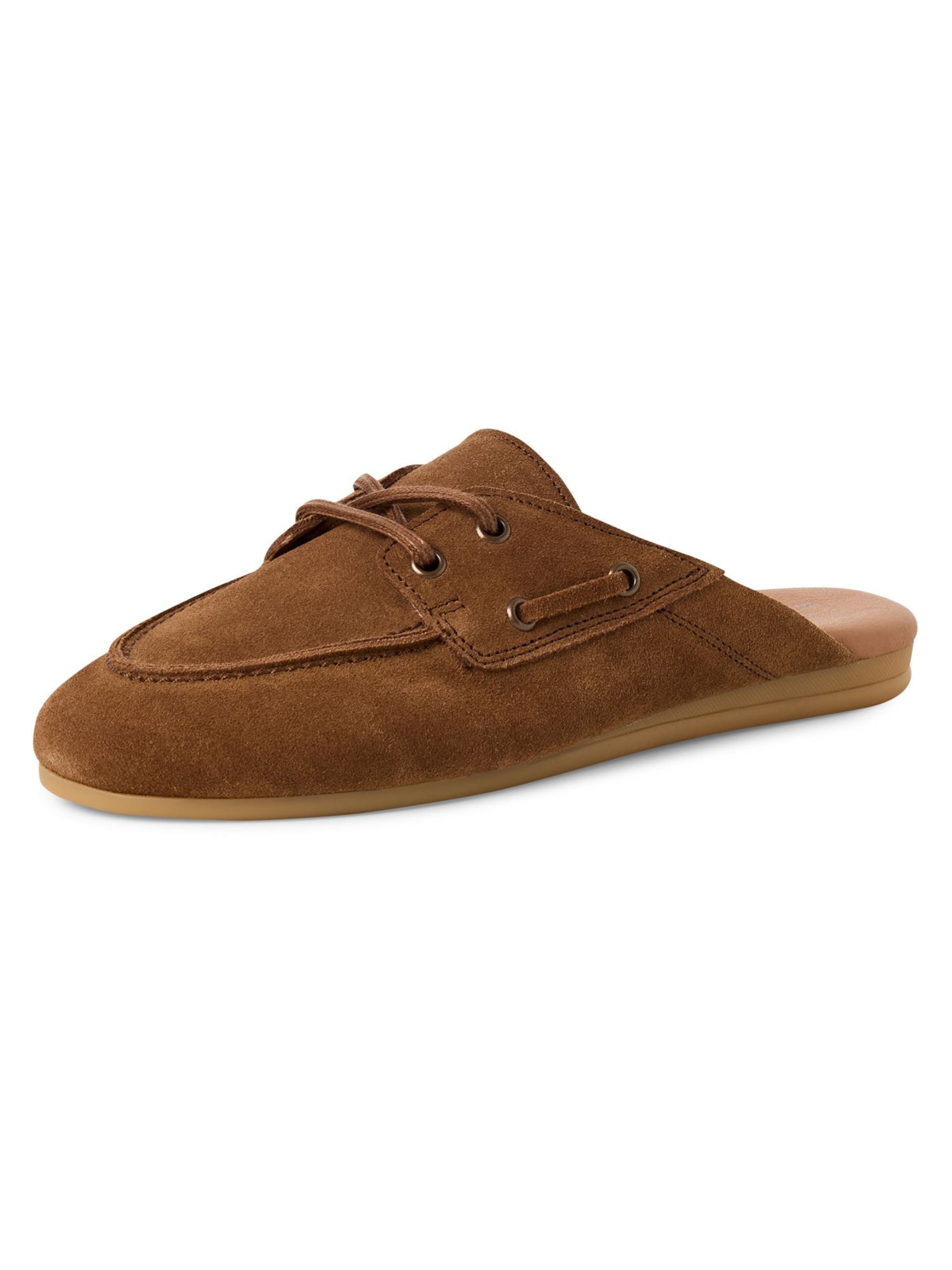 Tamaris Clogs in Brown: front