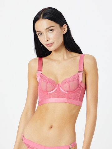 Hunkemöller Bustier Nedrček 'Hana' | roza barva: sprednja stran