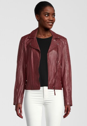 Apple of Eden Between-Season Jacket 'JADE' in Red: front