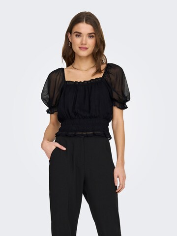 JDY Blouse 'MELLY' in Black: front