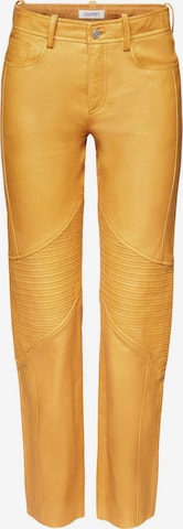 ESPRIT Regular Pants in Yellow: front