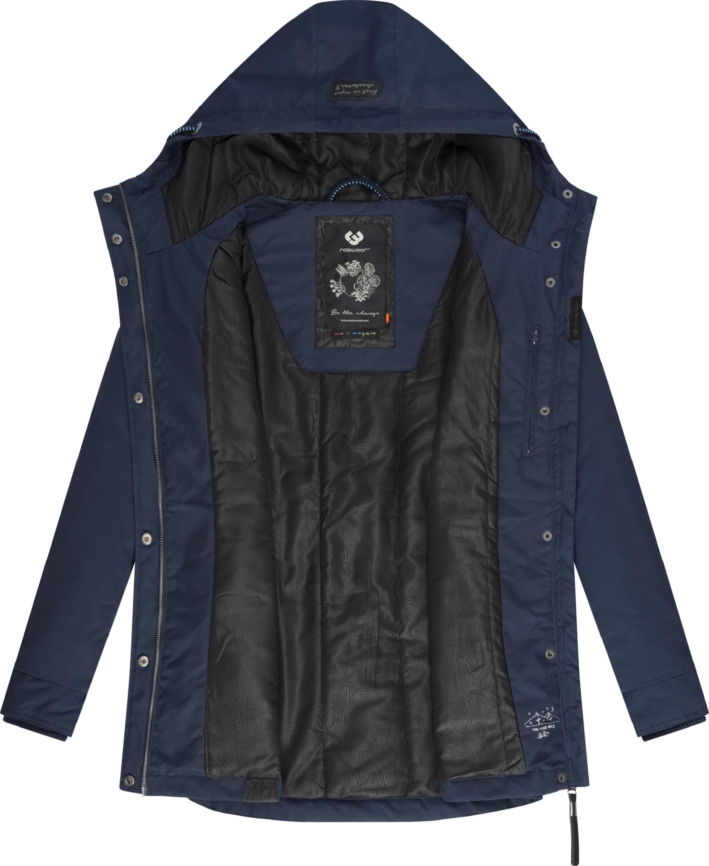 Parka d’hiver &#x27;Monadis&#x27; Ragwear en bleu