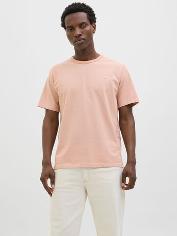 T-Shirt Jack & Jones Premium en beige : devant