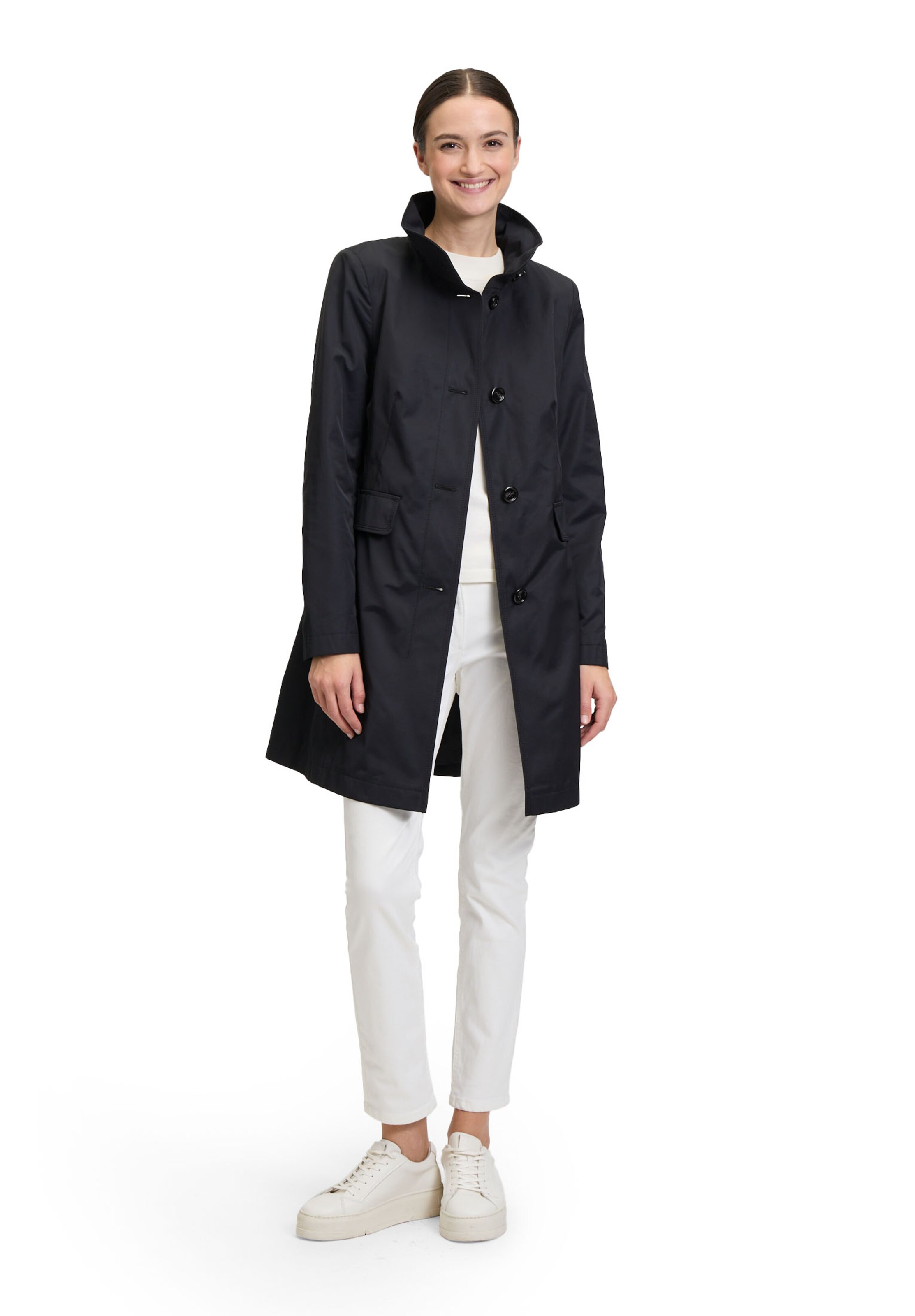 Manteau mi-saison GIL BRET en bleu