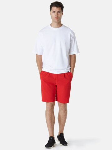 Boggi Milano Regular Pants in Red