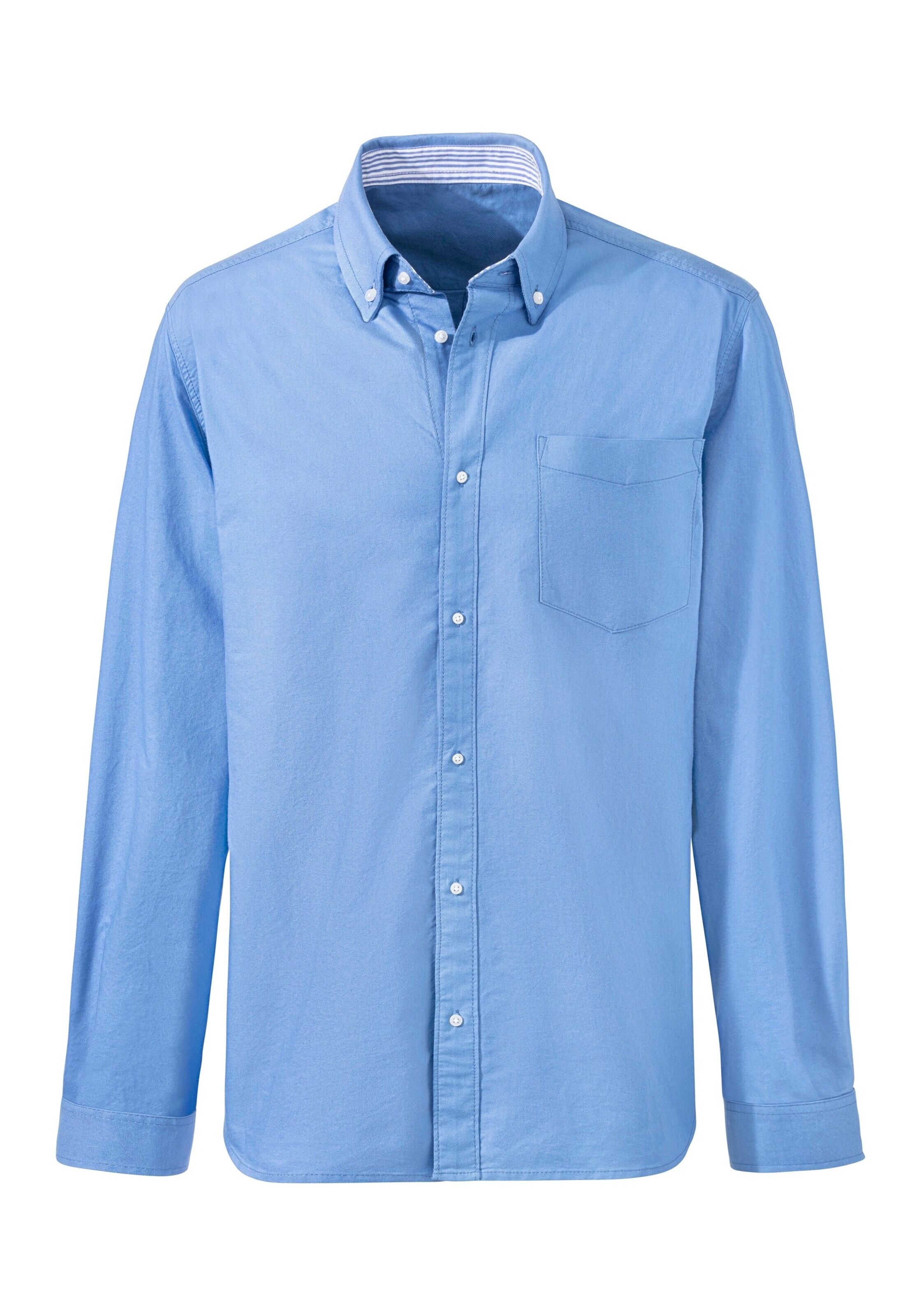 H.I.S Rovný strih Košeľa - Modrá: predná strana