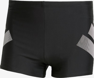 ADIDAS PERFORMANCE Sporta peldbikses 'Big Bars', krāsa - pelēks / melns / balts, Preces skats