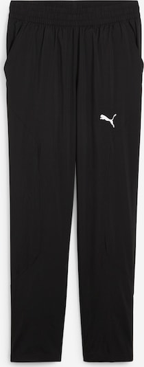 Pantaloni sport PUMA pe negru / alb, Vizualizare produs