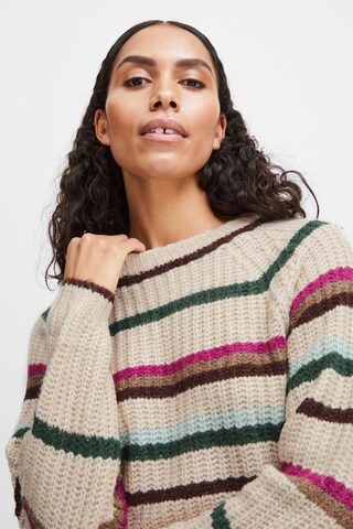 b.young Pullover 'Oksana' in Beige