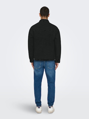 Only & Sons Between-Season Jacket 'ONSEmil' in Black