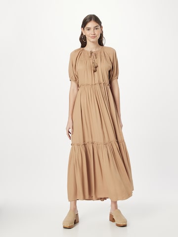 Robe d’été Molly BRACKEN en beige : devant