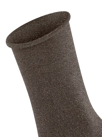 FALKE Socken 'Shiny'‌‌‌‌‌‌‌ in Braun