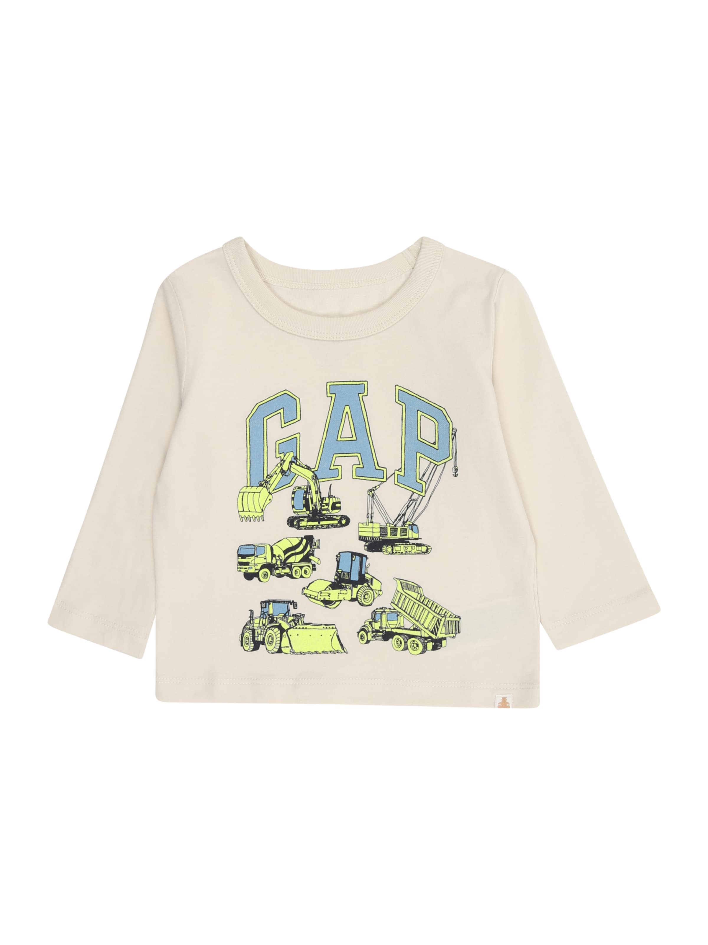 GAP Тениска в бежово: отпред