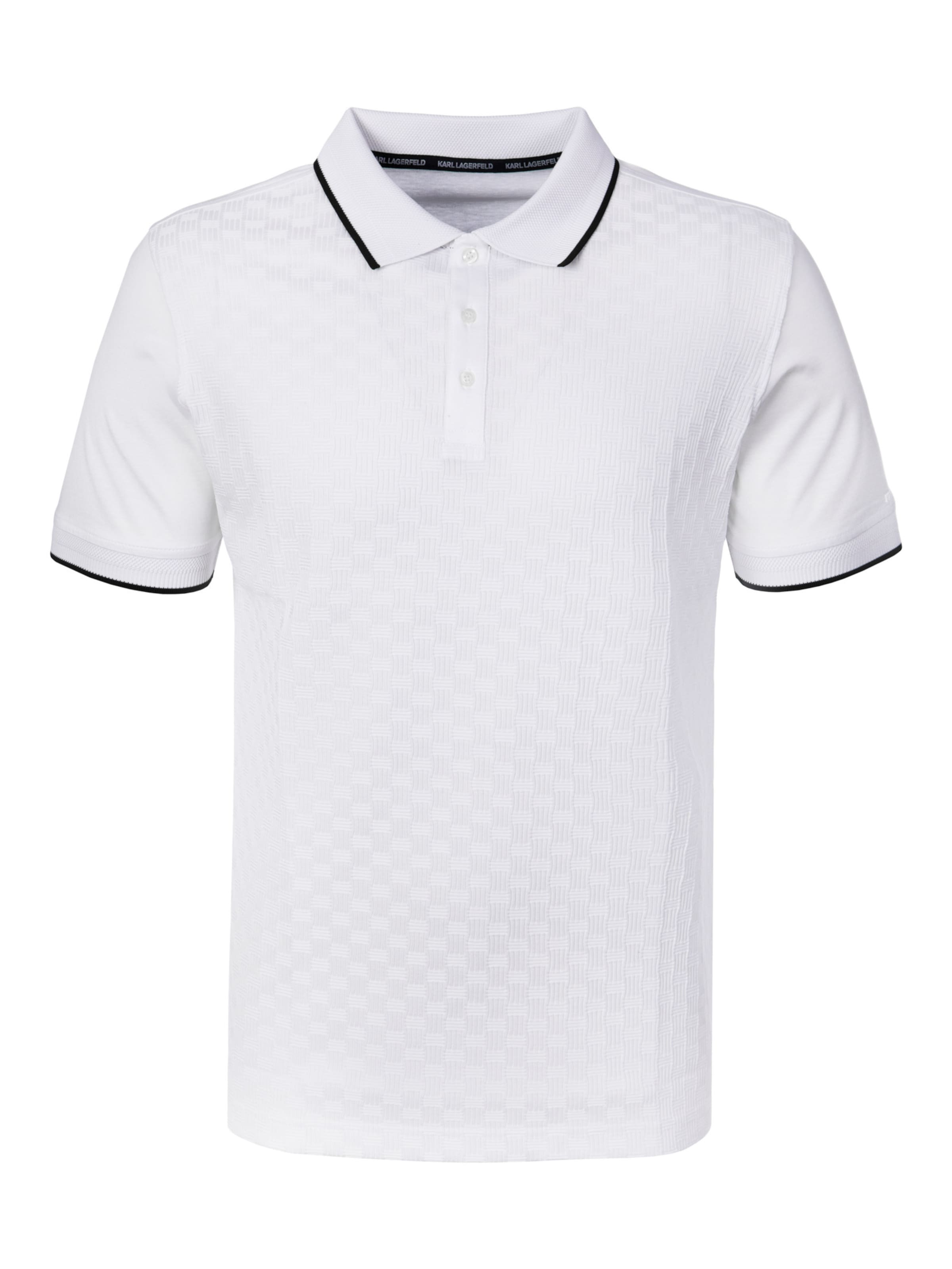 Karl Lagerfeld Shirt ' 745007 ' in White: front