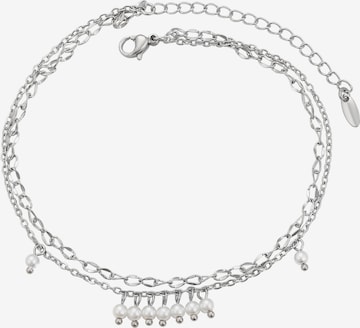 Bijoux de pied faina en argent : devant