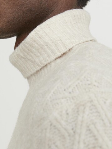 JACK & JONES Sweater in Beige