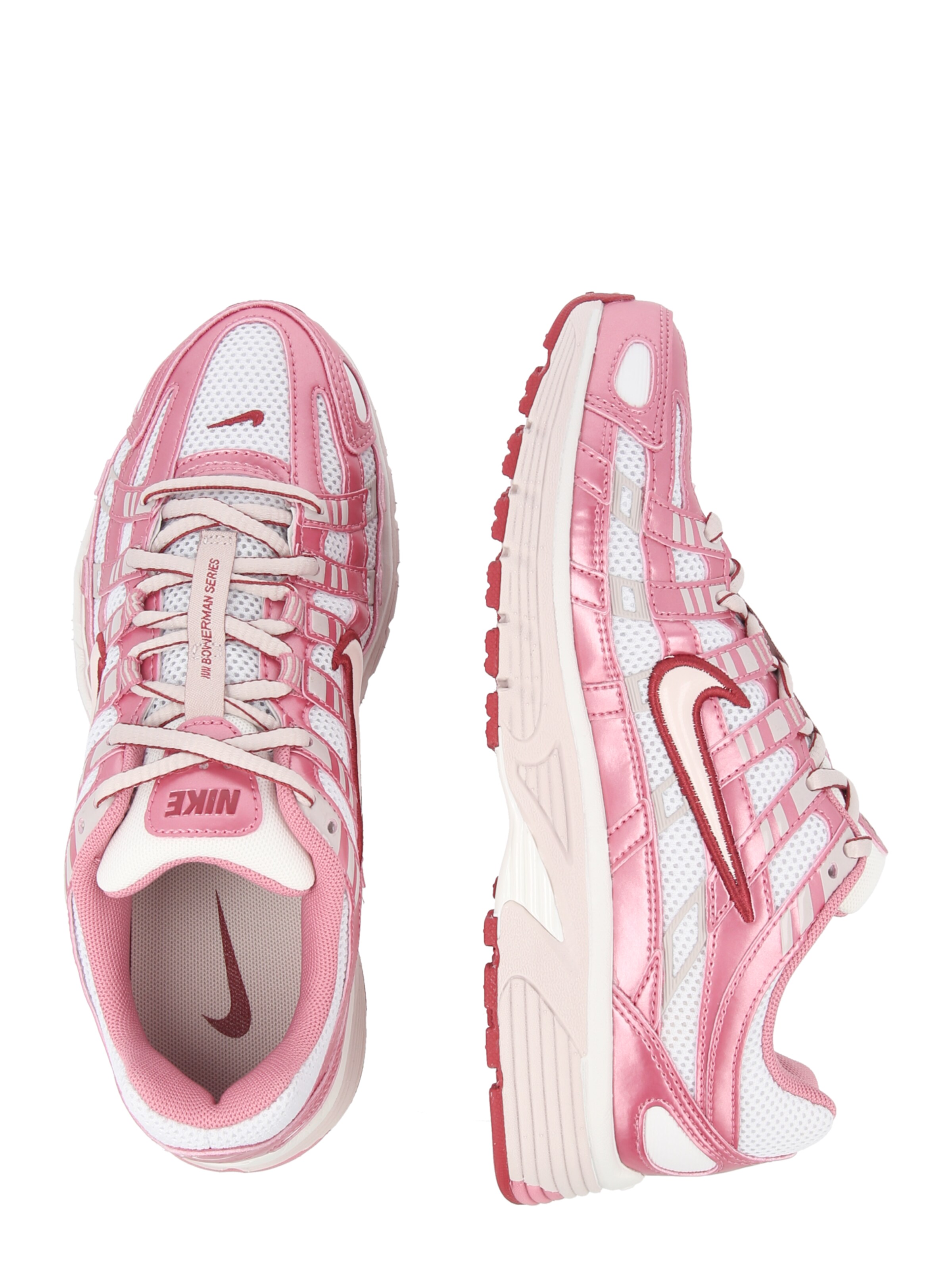 Nike Sportswear Низкие кроссовки 'P-6000' в Белый