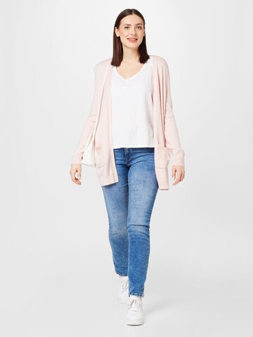 ONLY Carmakoma Knit Cardigan 'Esly' in Pink
