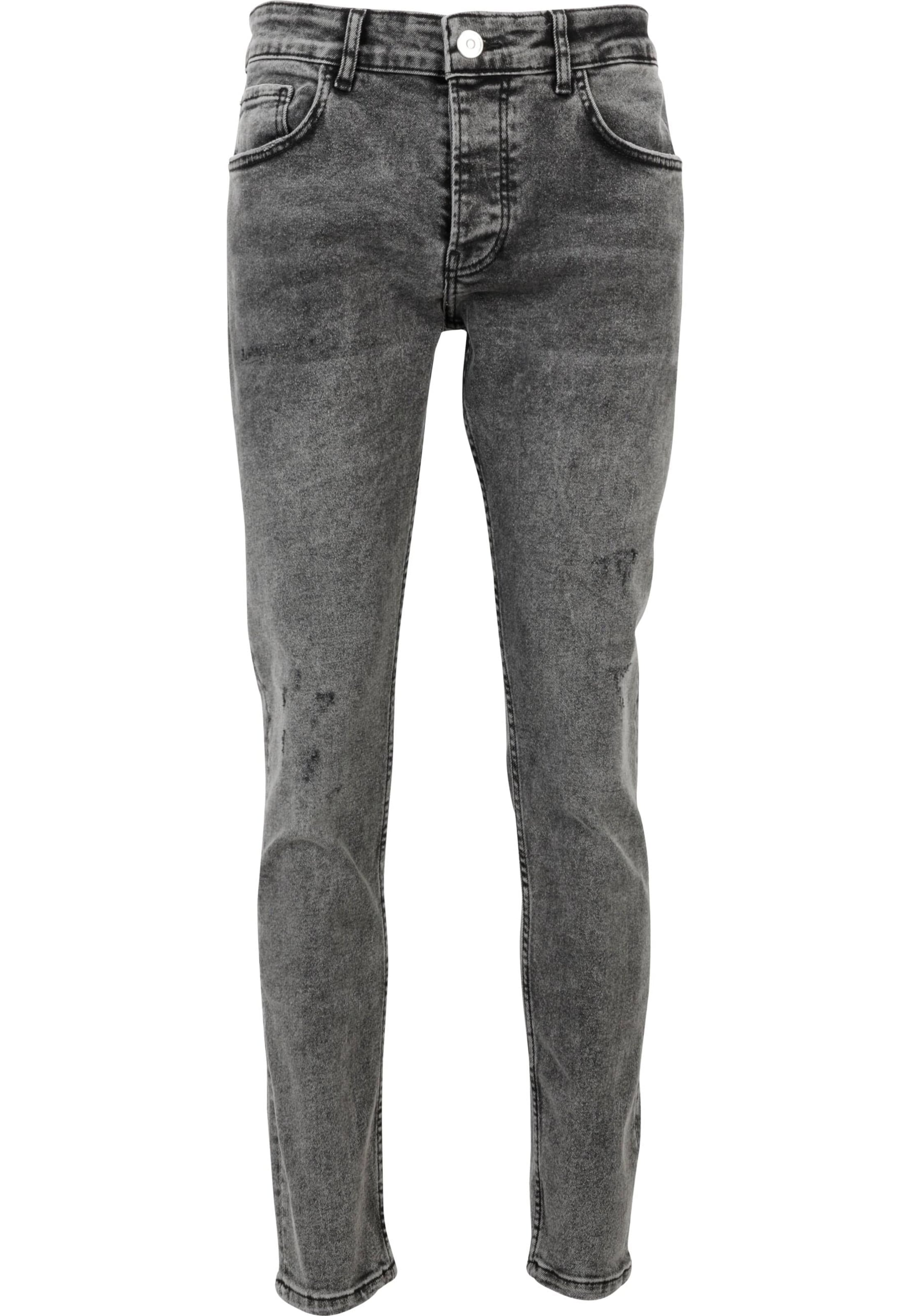 2Y Premium Regular Jeans in Grey: front