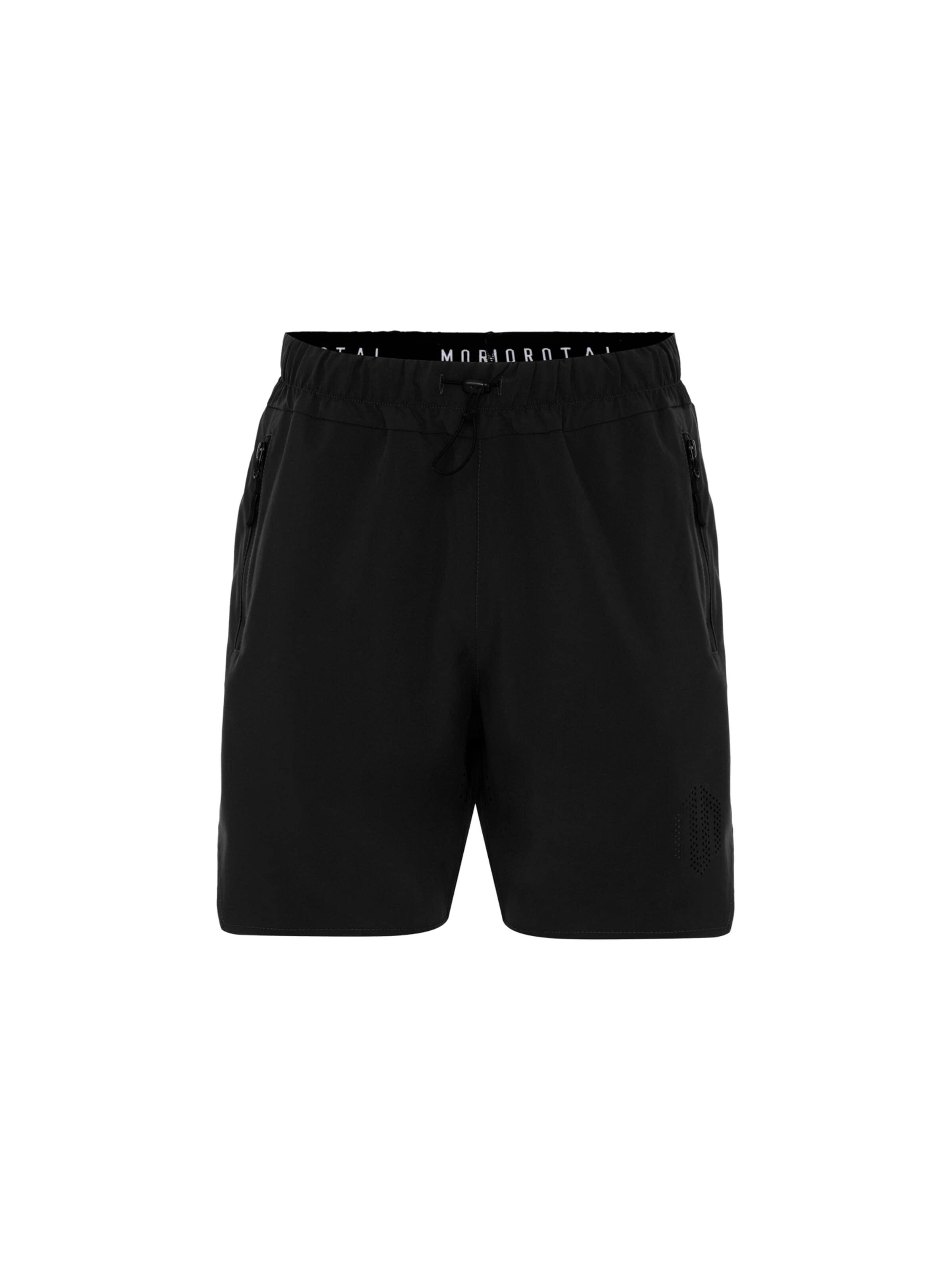 Regular Pantalon de sport 'HIGH PERFORMANCE' MOROTAI en noir : devant
