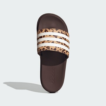 Mule 'Adilette' ADIDAS PERFORMANCE en marron