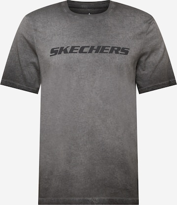 Skechers Performance T-Shirt in Schwarz: predná strana