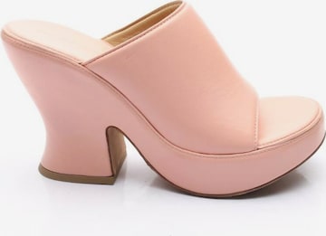 Bottega Veneta Sandaletten 39,5 in Pink: predná strana