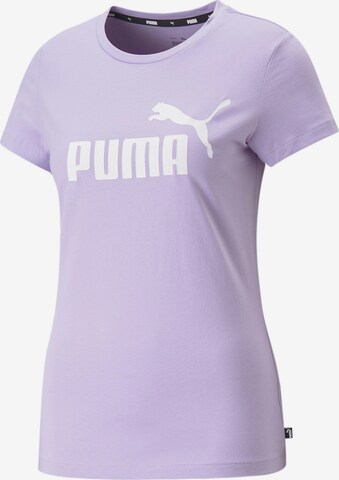 PUMA قميص عملي 'Essential' بلون بنفسجي: الأمام