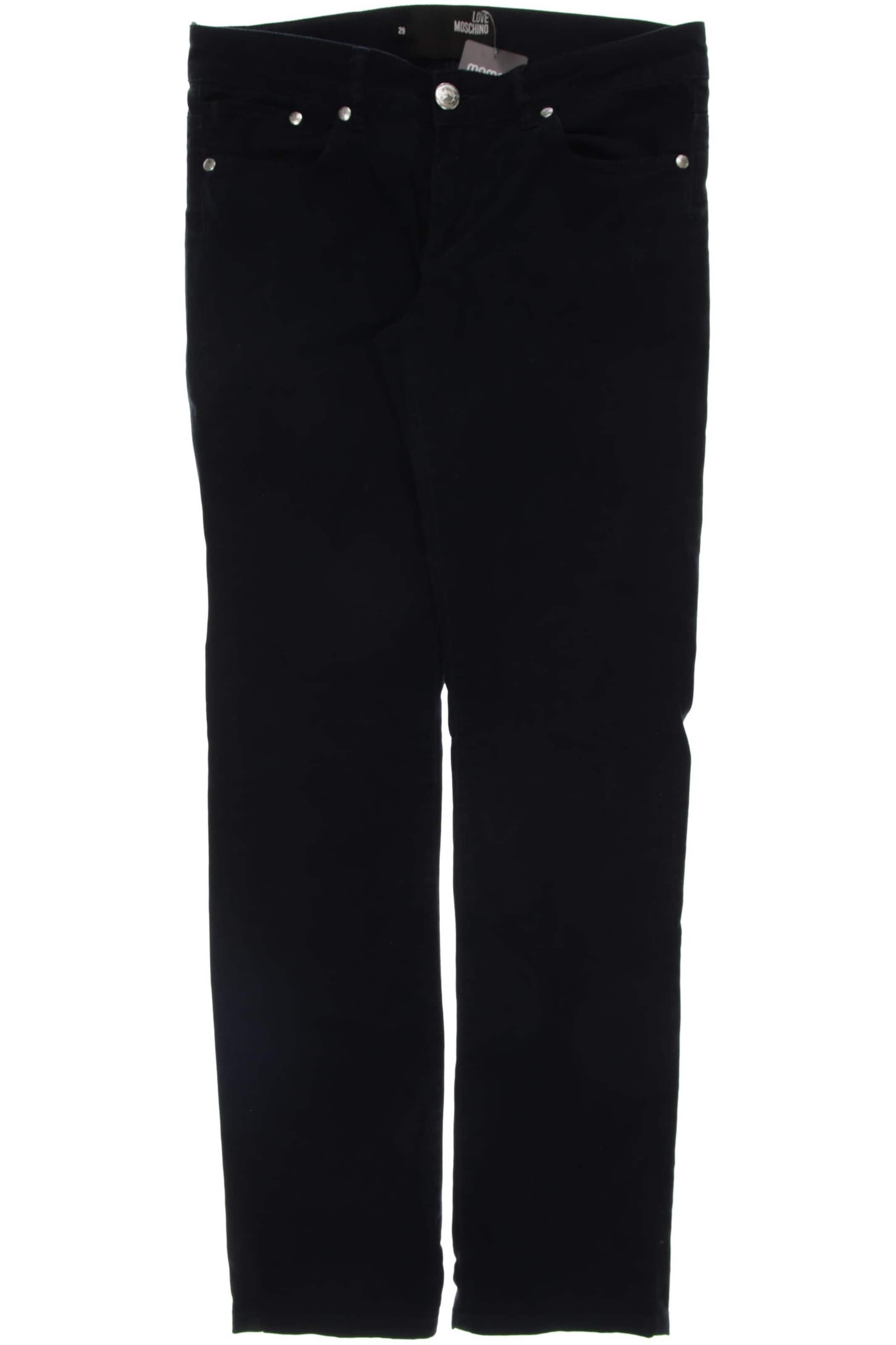 Love Moschino Stoffhose M in Blau: Vorderseite