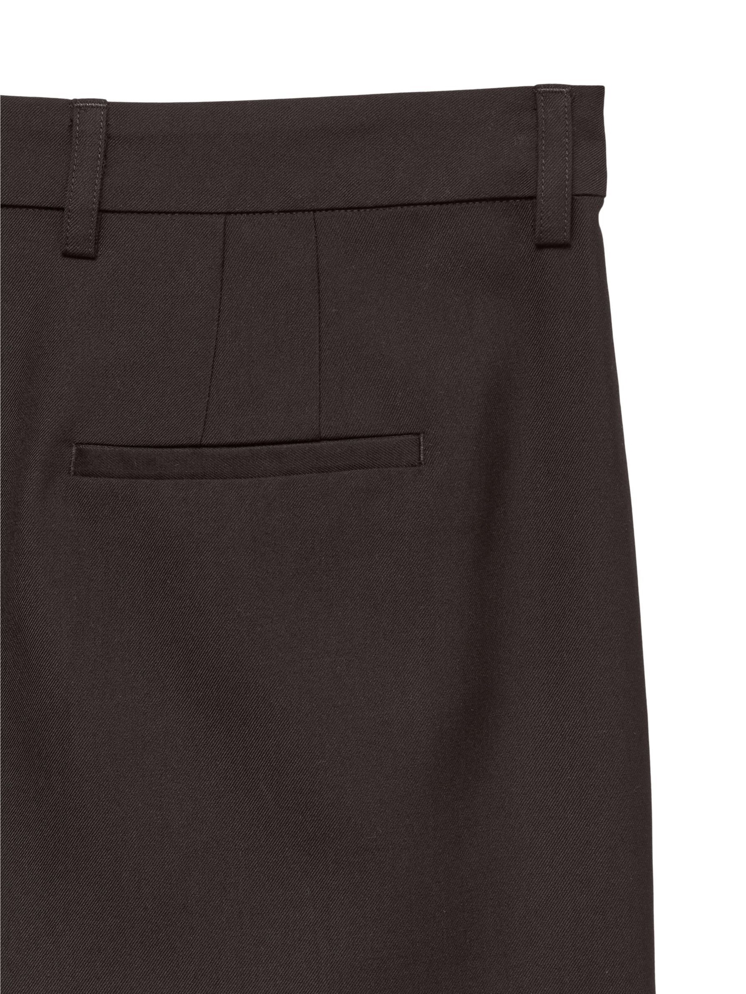 VERO MODA Wide leg Pleat-front trousers 'VMNikki' in Brown