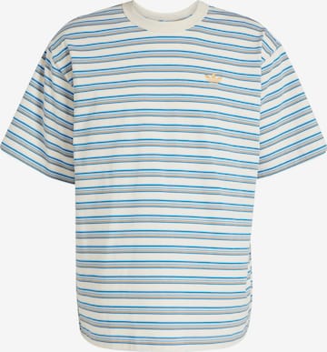 ADIDAS ORIGINALS - Camisa 'Stripe' em azul: frente