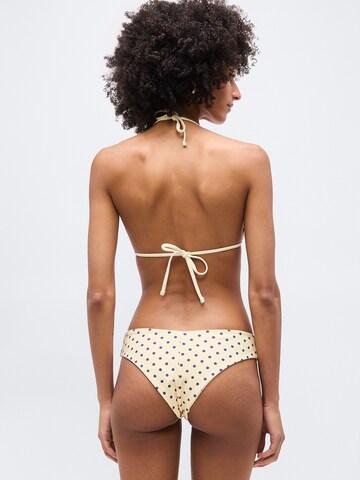 HOLLISTER Triangel Bikinitop in Beige