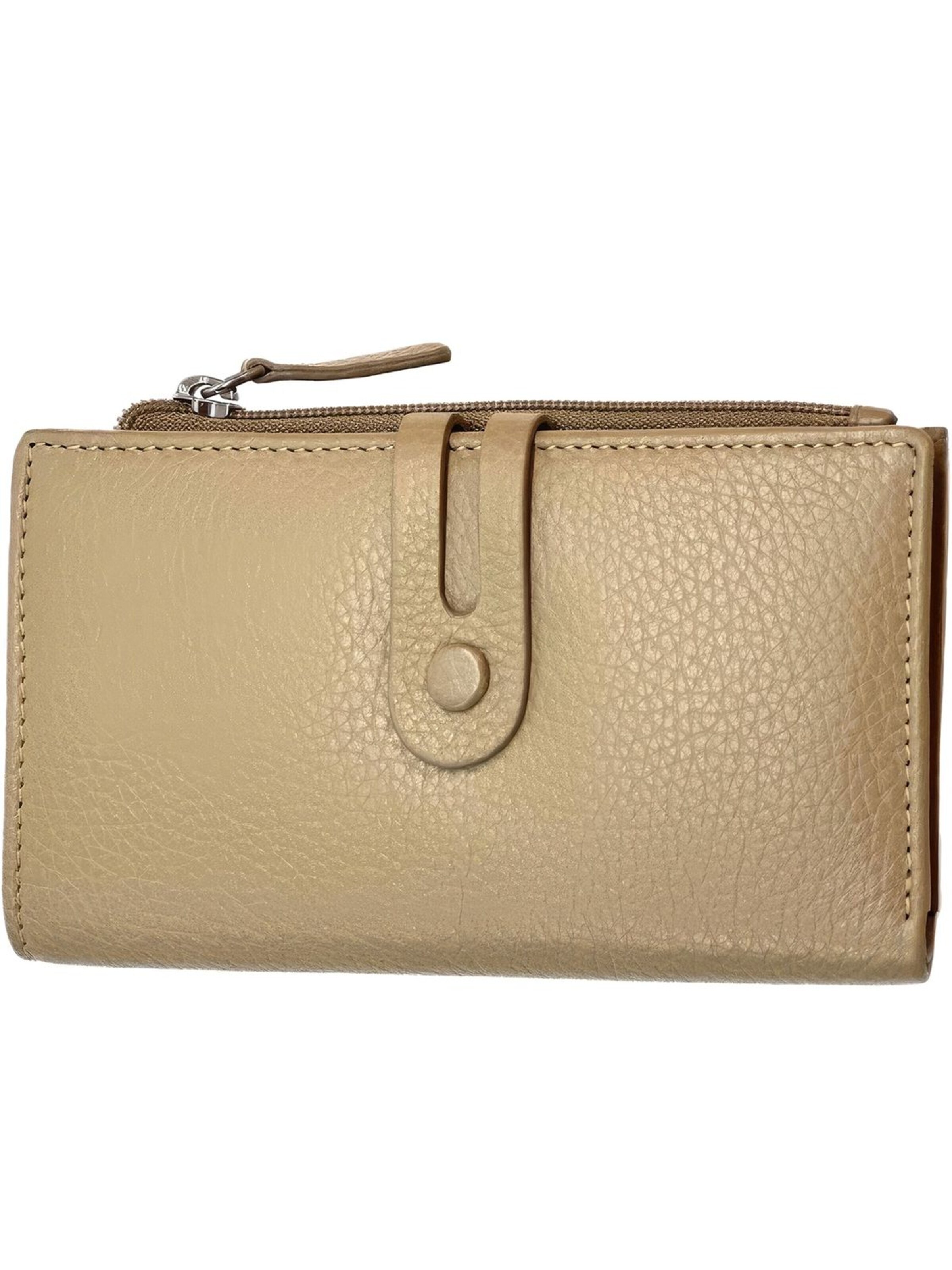 Florence Wallet in Grey: front
