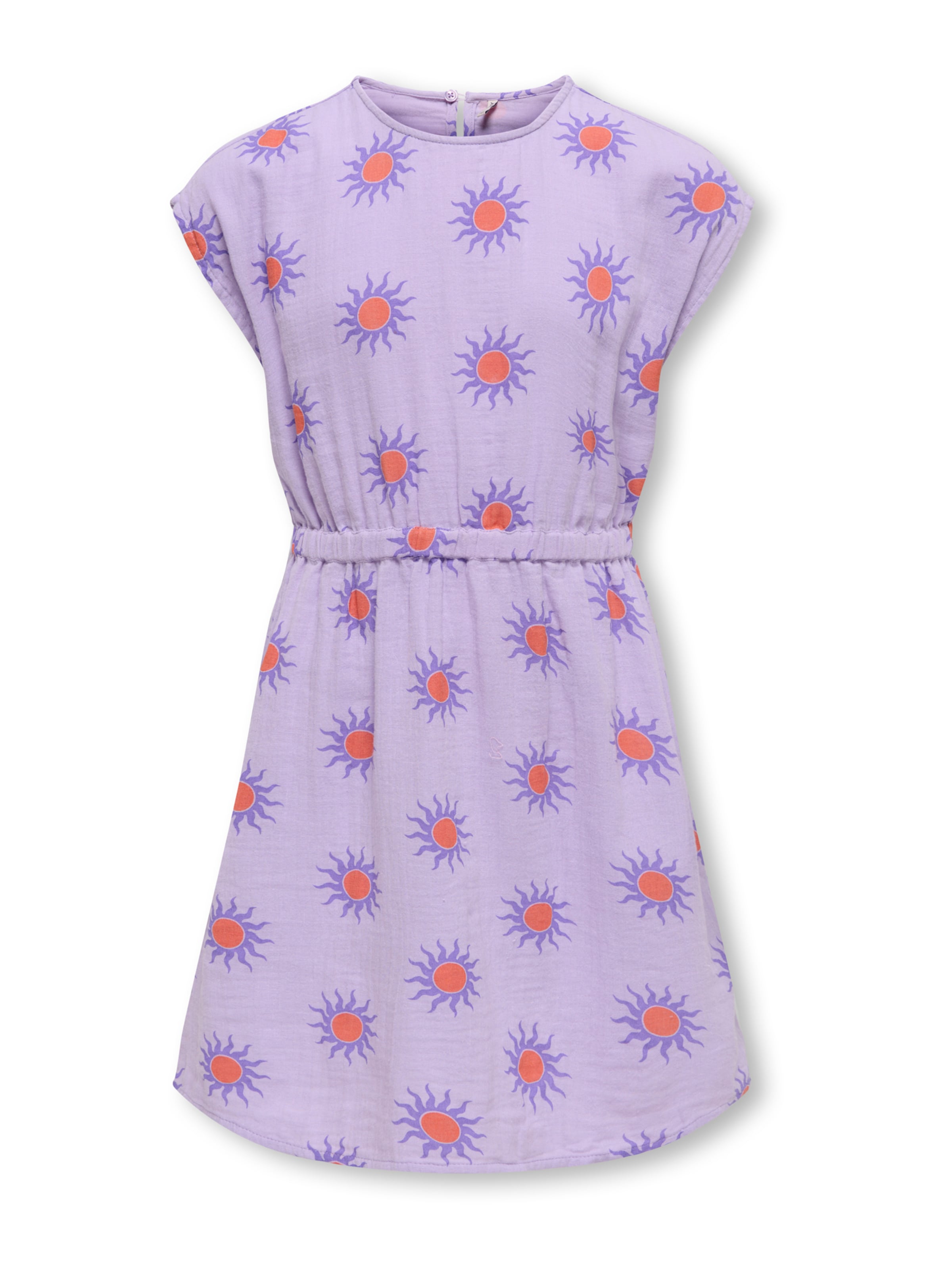 Robe 'KOGTHYRA-MAY' ONLY GIRLS en violet : devant