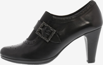 XAVER LUIS Schuhmanufaktur Hochfrontpumps 'SOLANA' in schwarz, Produktansicht