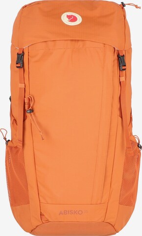 Fjällräven Backpack in Orange: front