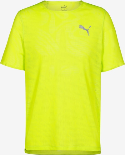 PUMA Performance Shirt 'RUN ULTRASPUN' in Lime / Silver, Item view