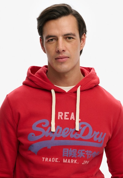 Superdry & Co Sweatshirt in Blue / Red / White, Item view