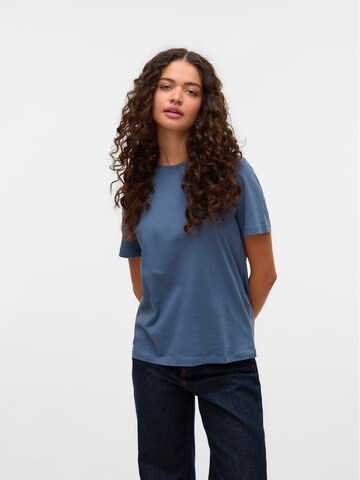Tricou 'VMPaulina' de la VERO MODA pe albastru: față