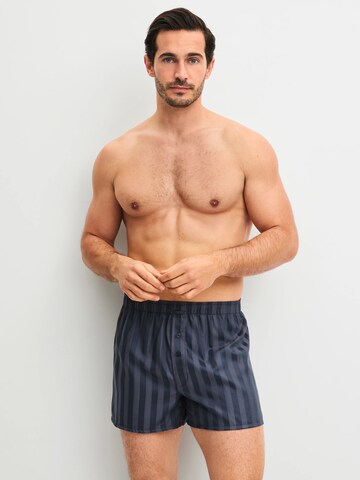 CALIDA Boxer shorts 'Woven Lux' in Grey